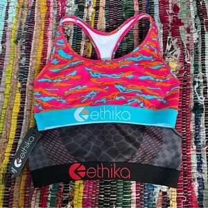 (2) Ethika Sports Bras NWT
